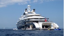 Serene superyacht -aft view